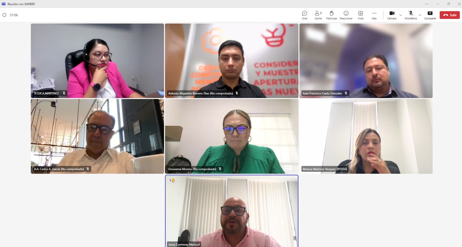 Junta con bydsa, buscando la mejora continua